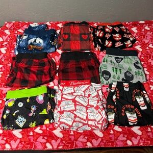 Assorted Graphic Lounge Pants - Multi Color Prints